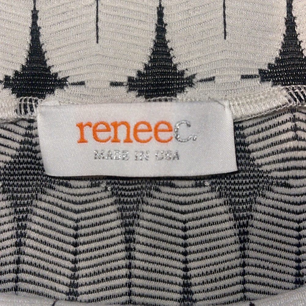 Renee C. Black and White Pencil Skirt - Picture 3 of 5